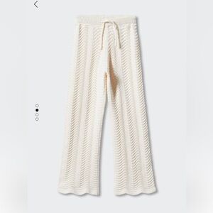 Mango Kids Knitted Openwork Pants